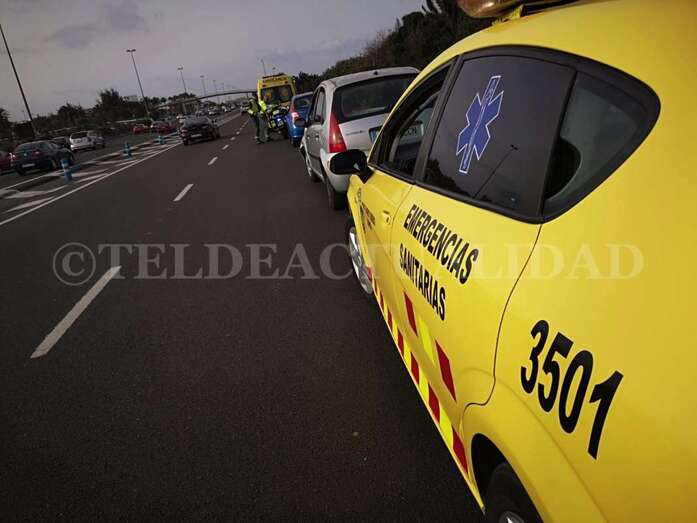 Imagen del accidente (Foto TA)